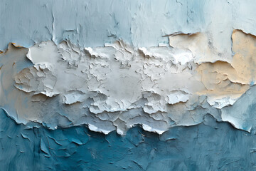 peeling paint old wall background
