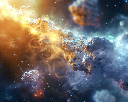 The discovery of a microbe on a comet that can repair DNA offering the potential to cure genetic disorders but also to alter humanity