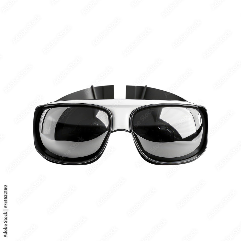 Wall mural Reality glasses isolated on transparent background