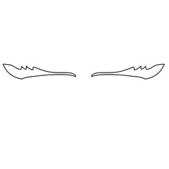 Hand Drawn Eyelashes