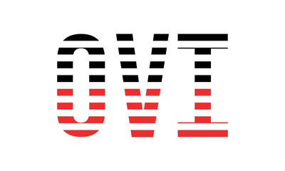 OVI three initial letter iconic line negative space minimal logo design vector template. monogram, abstract, wordmark, business, typography, minimalist, brand, company, flat, modern, unique, simple