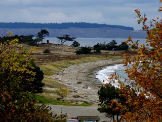 view from coast fort