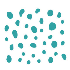 Chaotically scattered blobs, dots, hand drawn abstract ink texture