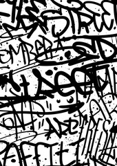 Graffiti vector background. - 751643920