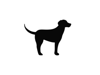 Dog logo and icon design vector. Dog logo design vector