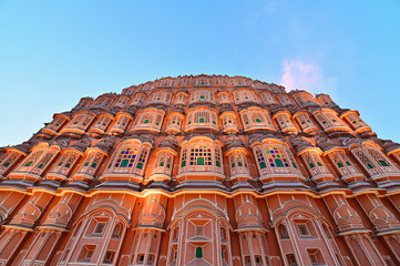 Hawa Mahal or Wind Palace in Jaipur, Rajasthan, India