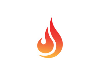 fire logo icon design template elements. Fire flame vector icons