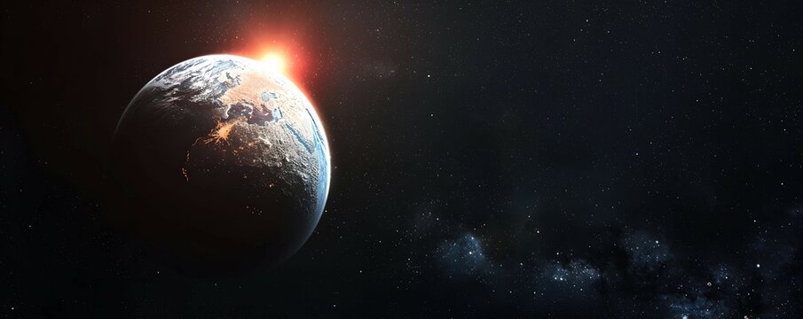 A spacecraft discovers a mirror Earth where history has unfolded in reverse offering a glimpse into what might have been