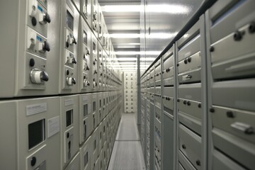 large databases for storing information, cells for storing large amounts of information