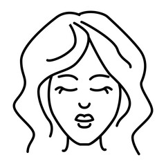 Editable stroke size. Icon in flat, contour, outline, thin and linear design. Spa treatments.Candles, oils and stones, water therapy. Beauty therapy and spa relaxation for wellness vector  Simple icon