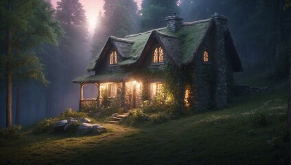 house in the woods