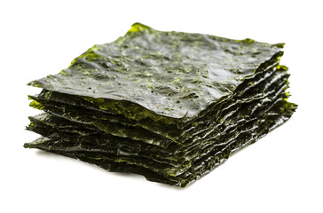 Nori Sheets Seaweed Isolated on Transparent Background
