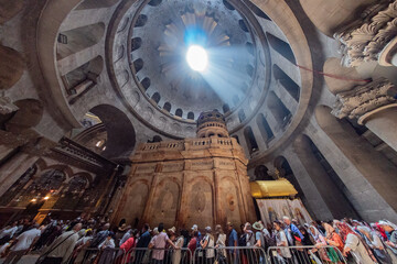 Church of the Holy Sepulcher, Jerusalem, historical part of old city, Israel
