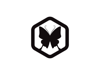 butterfly logo design vector inspiration. butterfly vector logo