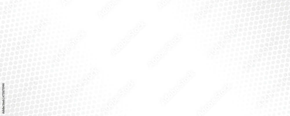 Fototapete Abstract background with hexagons Abstract hexagon polygonal pattern background vector. Abstract Hexagon white Background ,light and shadow bright white abstract honeycomb background.