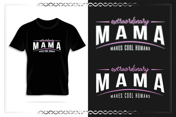 Typography t-shirt and lettering vector template design for Mom and child. Happy Mother's day typography design with quote for print, t-shirt, lettering, poster, label, gift, greeting, card and more.