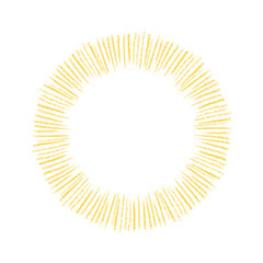 Gold Circle Brush