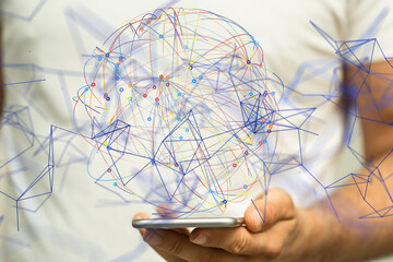 the Global Network Of People global - neural network exposure digital