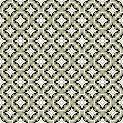 Multi color seamless abstract pattern. Background and backdrop. Multi Colored. Colorful ornamental design. Colored mosaic ornaments. Vector graphic illustration. EPS10.