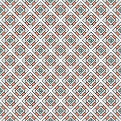 Multi color seamless abstract pattern. Background and backdrop. Multi Colored. Colorful ornamental design. Colored mosaic ornaments. Vector graphic illustration. EPS10.