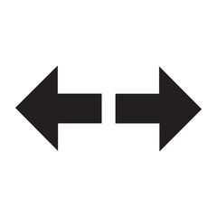 Arrow icons black collection. flat style arrow icon for your web site design. Simple arrow Vector illustration, doodle icon isolated on a white background.