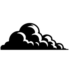 Cloud vector graphic design