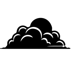 Cloud vector graphic design