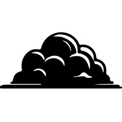 Cloud vector graphic design