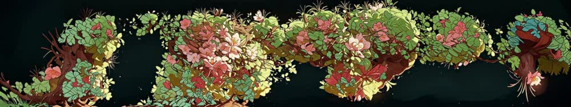 AI Generated Nature Widescreen Visual