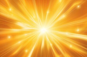 sunburst rays background golden light