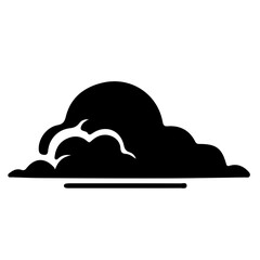 Cloud vector graphic design