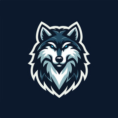 Esport vector logo wolf, wolf icon, wolf head, vector, sticker