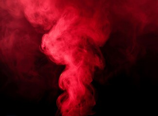 Red smoke background