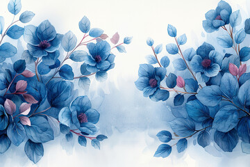 Fototapeta na wymiar Abstract floral background