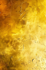 Vertical Abstract artistic background. Golden brushstrokes. Textured background.