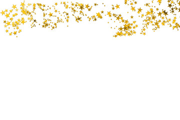 Confetti gold color png, Birthday holiday wedding, glitter dust confetti,  Golden confetti falling down isolated on transparent background. photoshop overlays, png	
