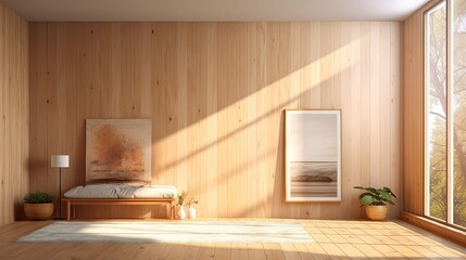 decor wood blurred room