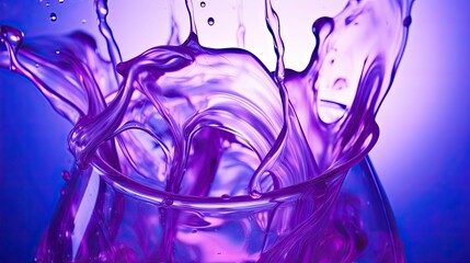 vibrant liquid violet background