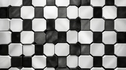 colorful mosaic hexagon background