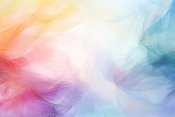 Fototapeta na wymiar a dreamy abstract background created with watercolors. Soft pastel colors blend and flow together, creating a gentle and ethereal atmosphere.