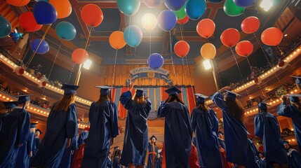 ceremony school graduation