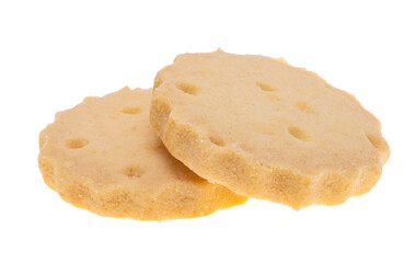 butter cookies isolated