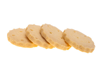 butter cookies isolated