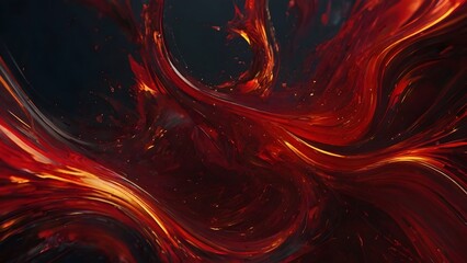 "Experience the vibrant energy of an abstract HD background, rendered in stunning 4k resolution. Let the bold shades of red ignite your imagination and transport you to a world of endless possibilitie