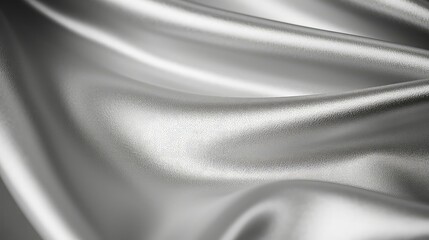 shiny material silver background