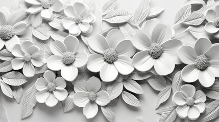 effect decoration silver background
