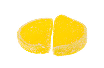 fruit marmalade isolated