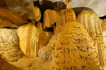 Grotto, cave in Ubajara National Park. It is the smallest of the 35 national parks of Brazil and is...