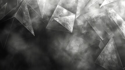 Abstract Black and White Design
