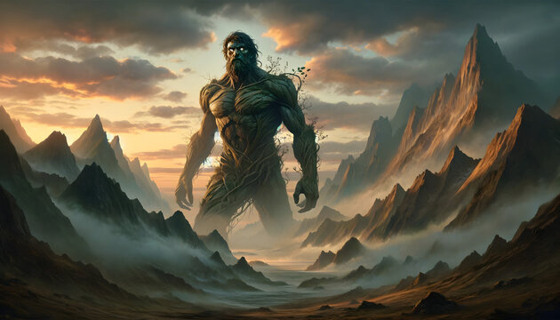 Cronos the Titan, Greek mythology, Giant, 